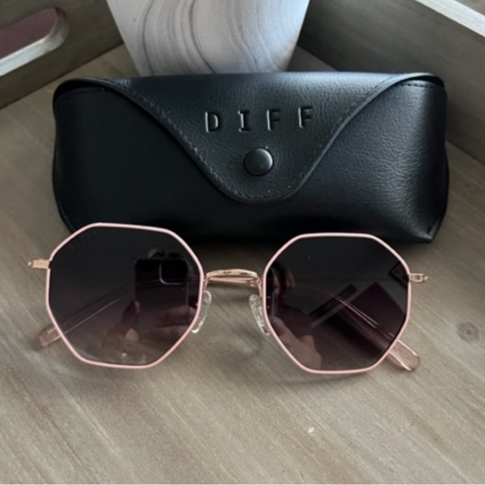 Diff indigo sunglasses